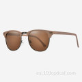 Gafas de sol cuadradas Clubmaster para mujer y hombre